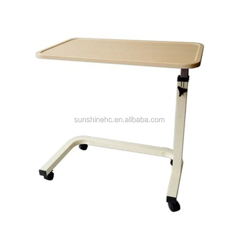 
Hospital bedside Table OT704 Non-Tilt Overbed Table with Wheels 