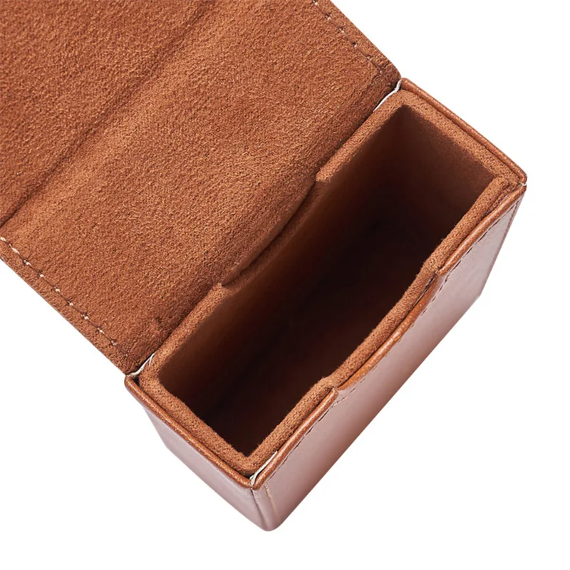 Custom Card Holder Genuine Leather PU Poker Holder Playing Card Case