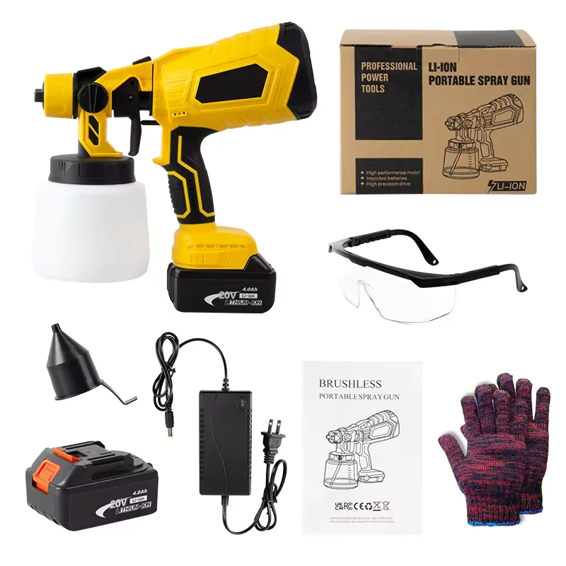 AKX Easy To Operate Electric Spray Gun Excellent Perform Painting Pneumatic Tools High Quality Spray Gun With High Pressure