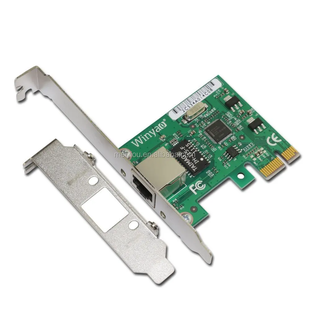 E574T PCI-E X1 10/100/1000M RJ45 Gigabit Ethernet Network Card Server Adapter Nic For 82574 EXPI9301CT/9301CT Nic