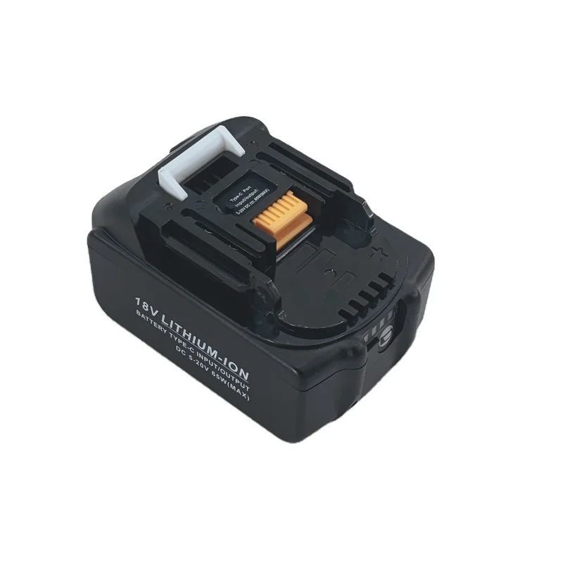 Suitable for Makita power tool battery with 65W type-c port available for Chargeable cell phone charger