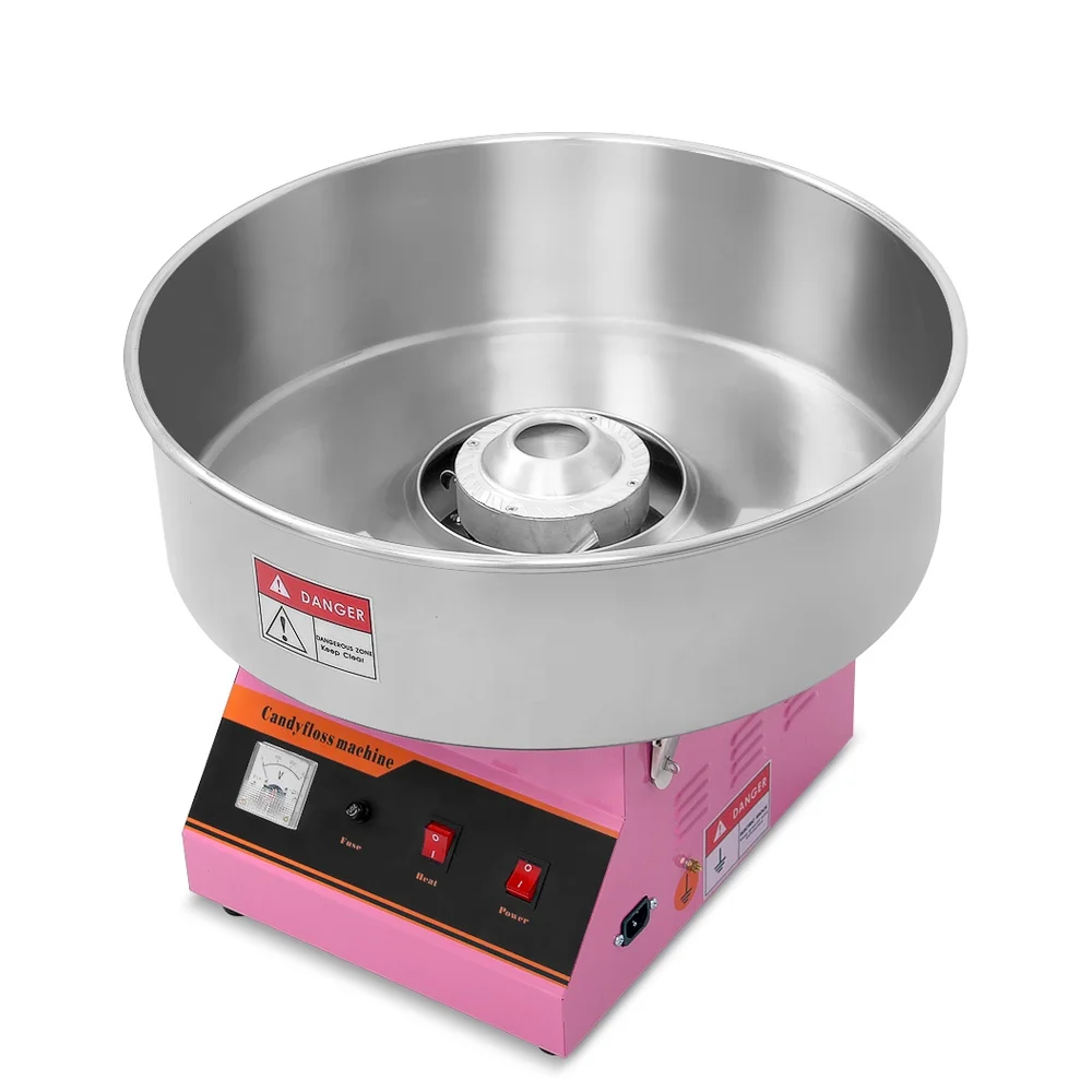 Коммерческие столешницы для закусок, сертификация CE, 520 мм, электрическая машина для производства хлопковой нити