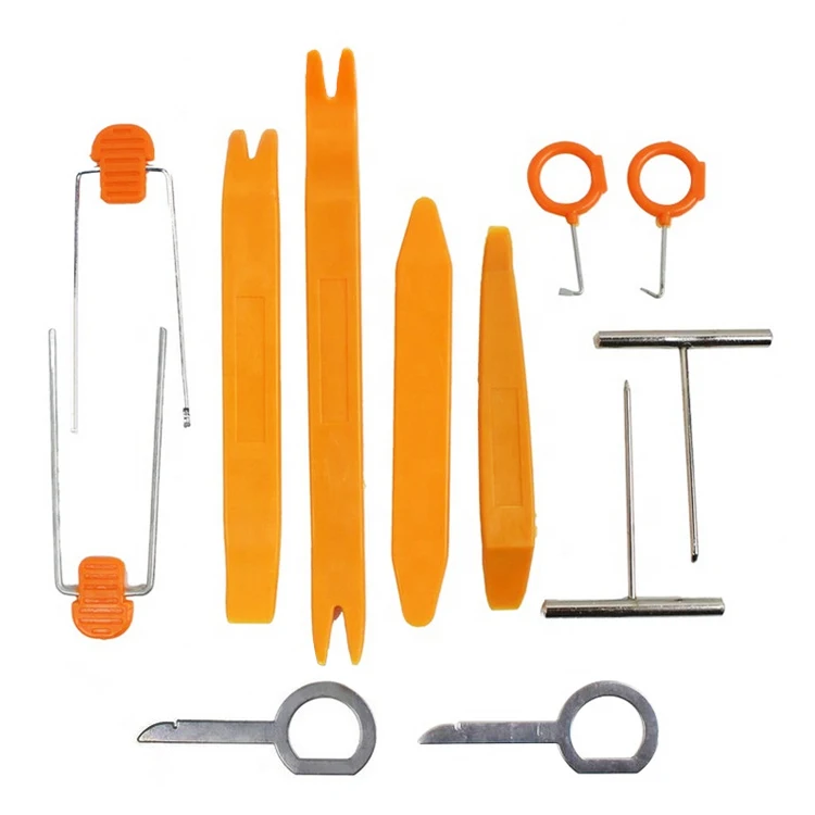 32pcs Auto Radio Door Trim Pry Clip Removal Set Car Upholstery Installer Repair Kit Car Tool Box Set