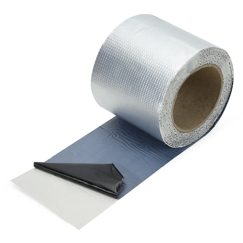 
Roof Aluminum Foil Butyl Rubber Sealant Tape Butyl Anti Leaking Tape 