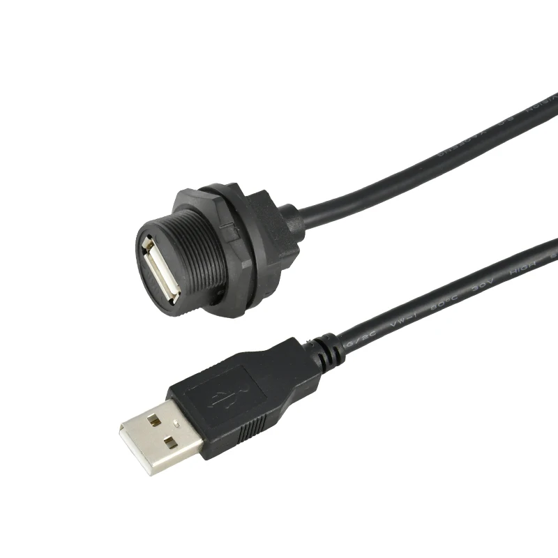 led display quick wire automobile ev charging  panel mount female bnc china usb connector manufacturing