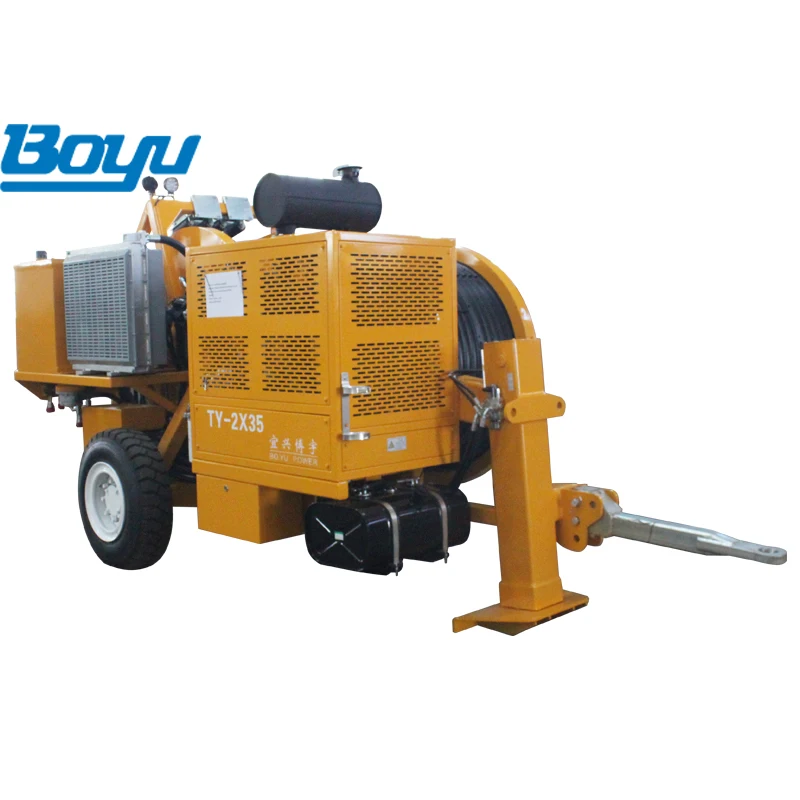 Stringing Equipment TY2x35 Hydraulic Cable Pulling Tensioner
