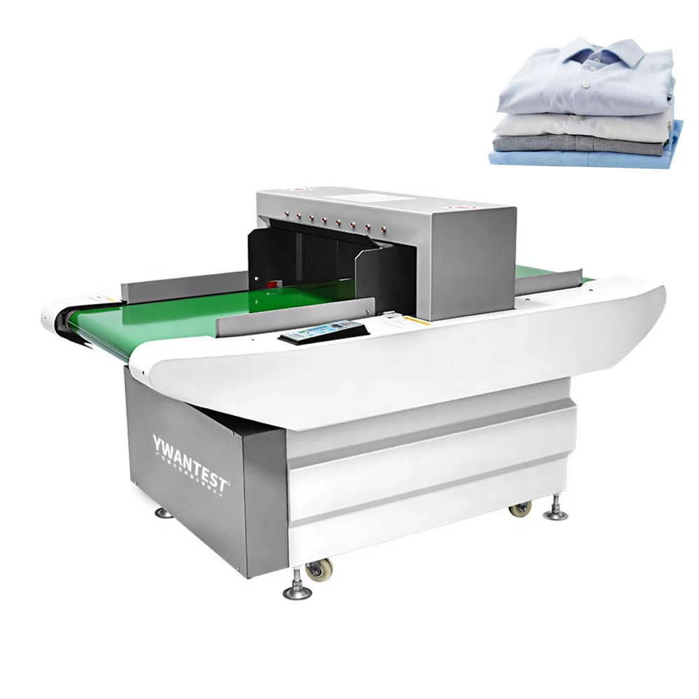 Костюм для одежды, платья, джинсы, одежда, промышленное производство, сломанный детектор иглы, ленточный конвейер, высокая точность