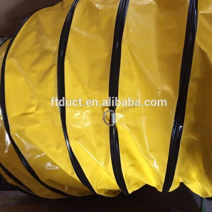 Heating ventilation hose duct