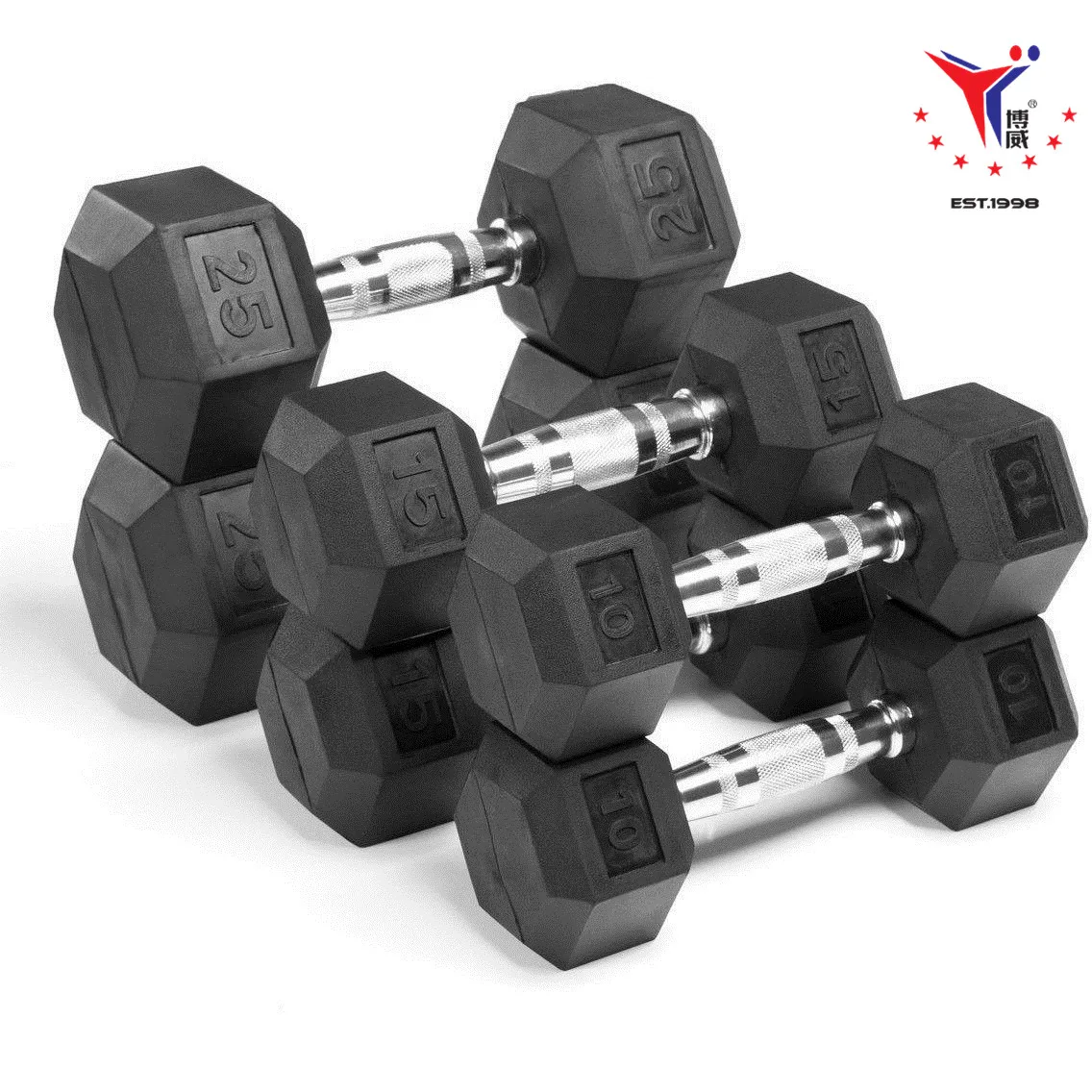 Wholesale Gym Fitness Accessories Hexagon Dumbbell Set