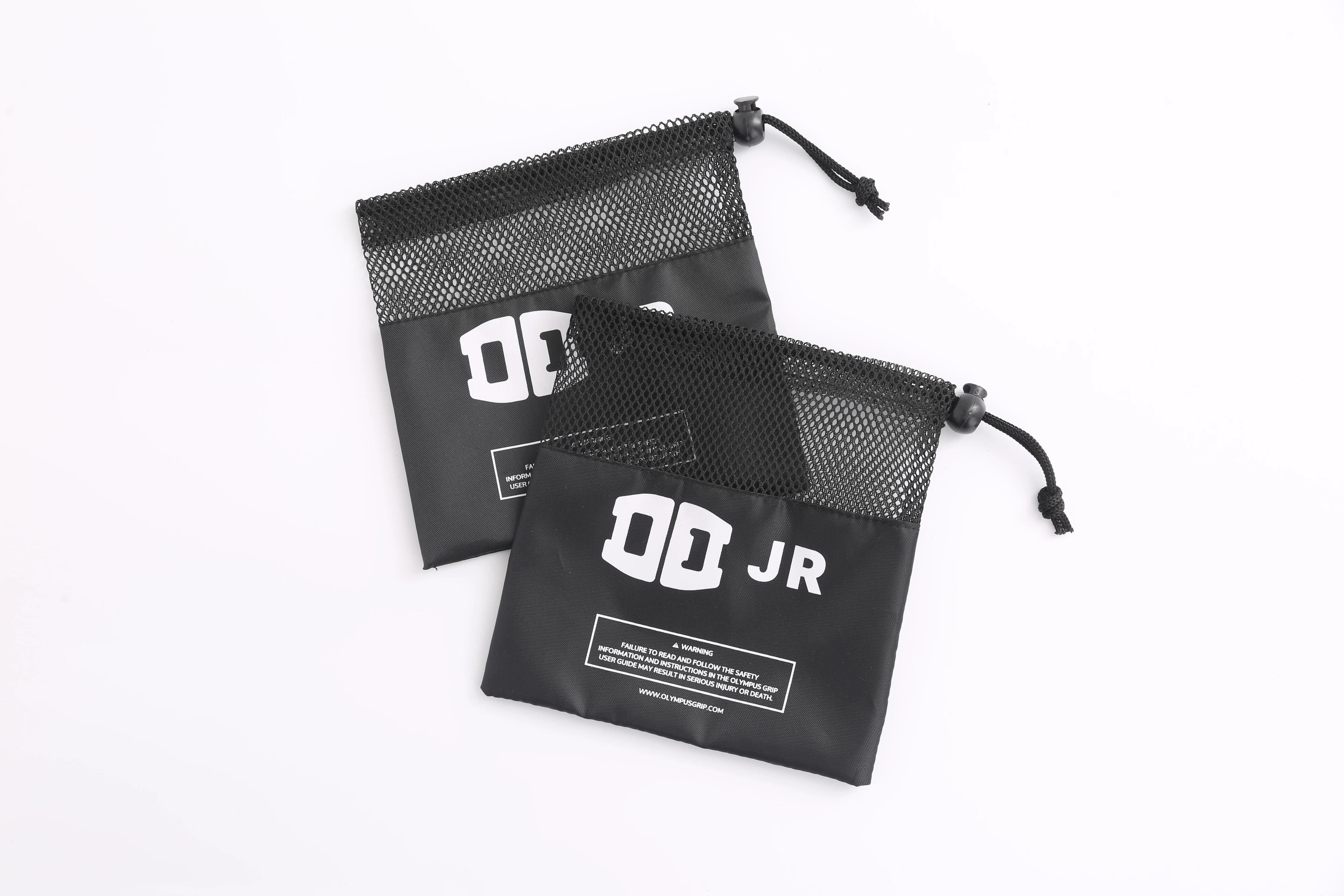 Высококачественный Экологически чистый рекламный подарок спортивный тренажерный зал черный логотип под заказ нейлоновая Сетчатая Сумка на шнурке