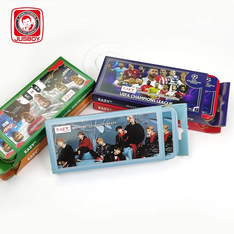 Геометрическая коробка математический набор для детей компас