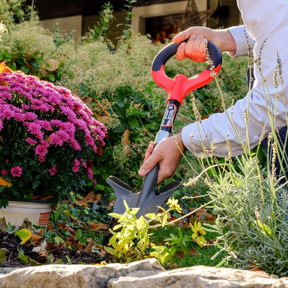 Factory Wholesale Spade & Shovel High Qualtity Multi-Function Garden Steel Hole Spade Camping Spade