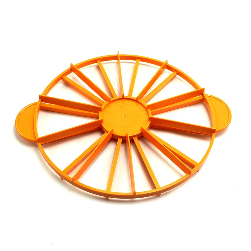 
Cake slicer 10/12 servings equalizer round plastic separator cutter baking tool 