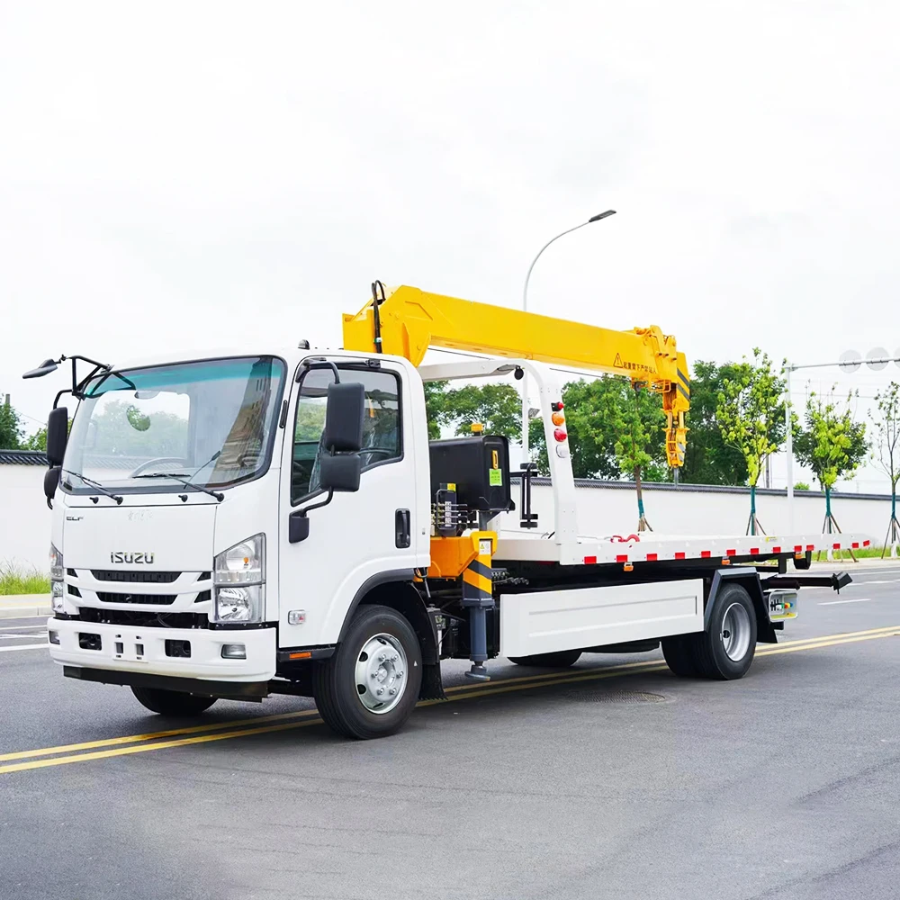 Factory direct sales of second-hand boom trucks, various models of vehicle mounted telescopic boom cranes for sale
