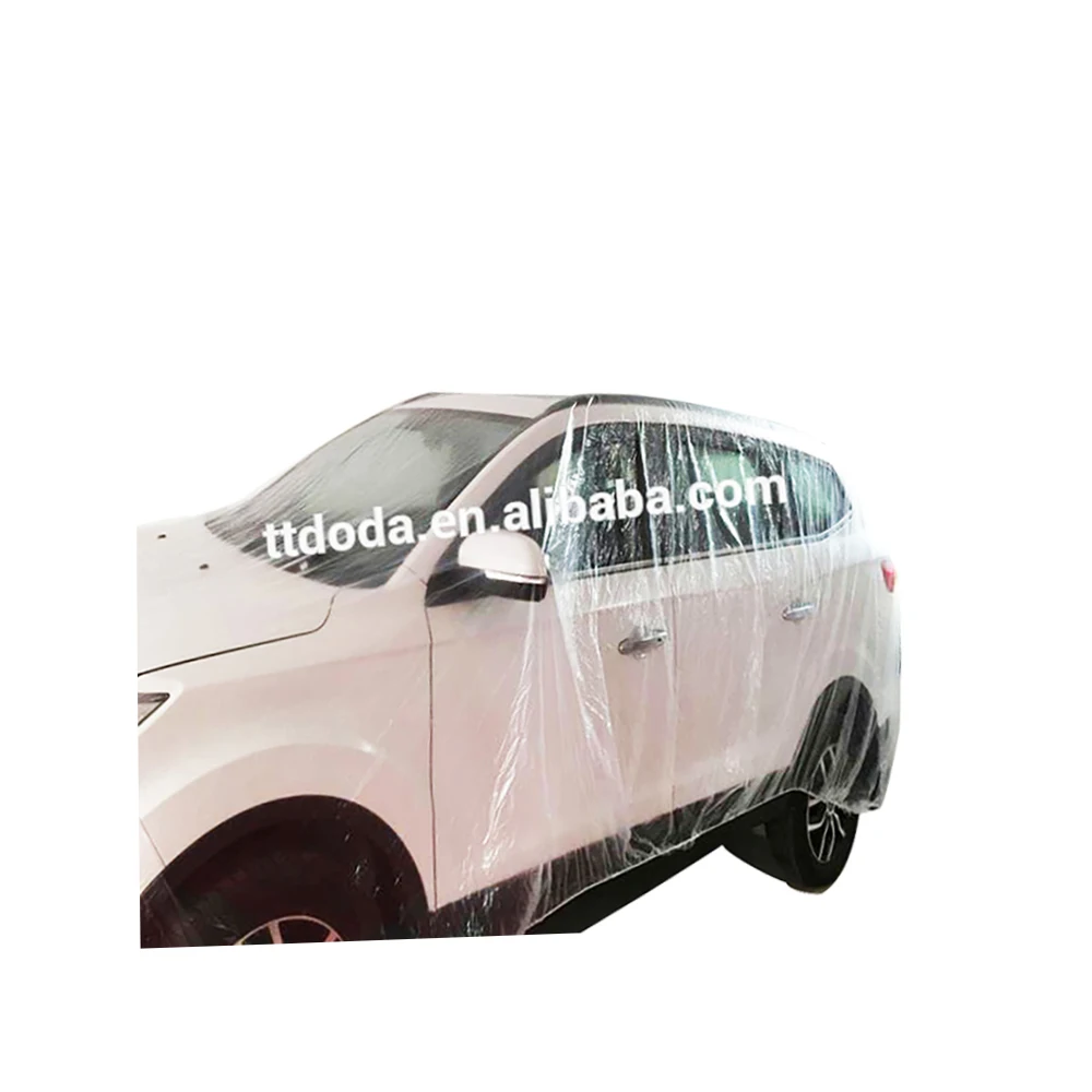  Одноразовые Пластиковые чехлы для автомобильных крышка/полиэтиленовых чехлов сидений/пластиковая оплётка руля