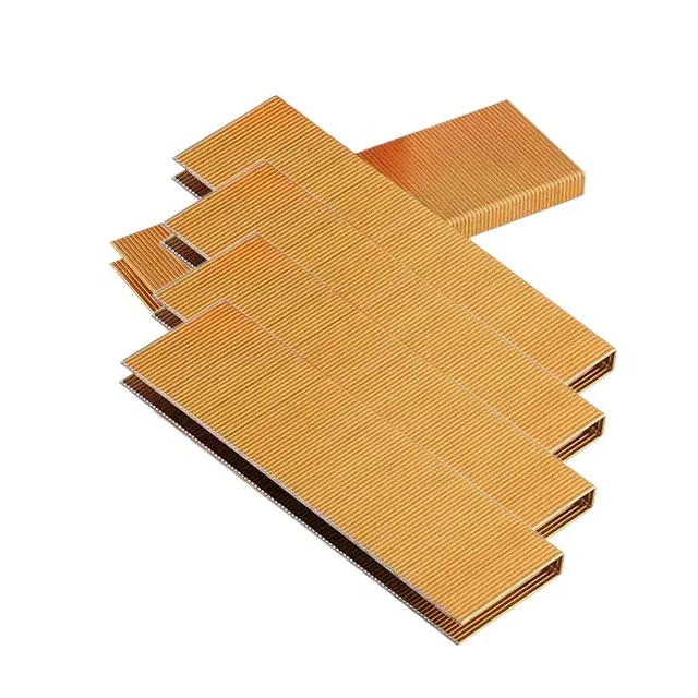 Furniture Manufacturing 18GA Staples 9230 9235 9238 9240 Golden from Good Quality Factory