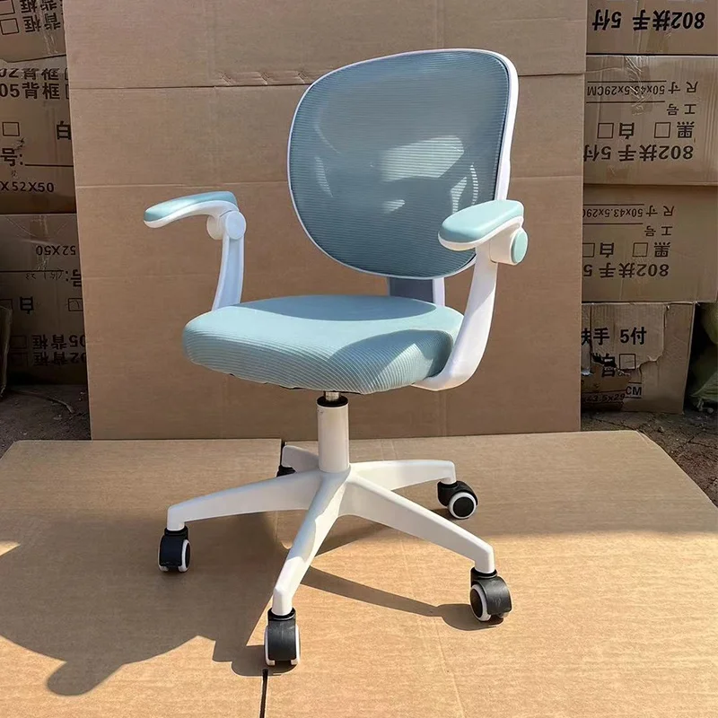 High Quality Comfortable Low back Lumbar Support Rolling Swivel Mesh Kids Computer Chair Office Chair with Wheels for Children