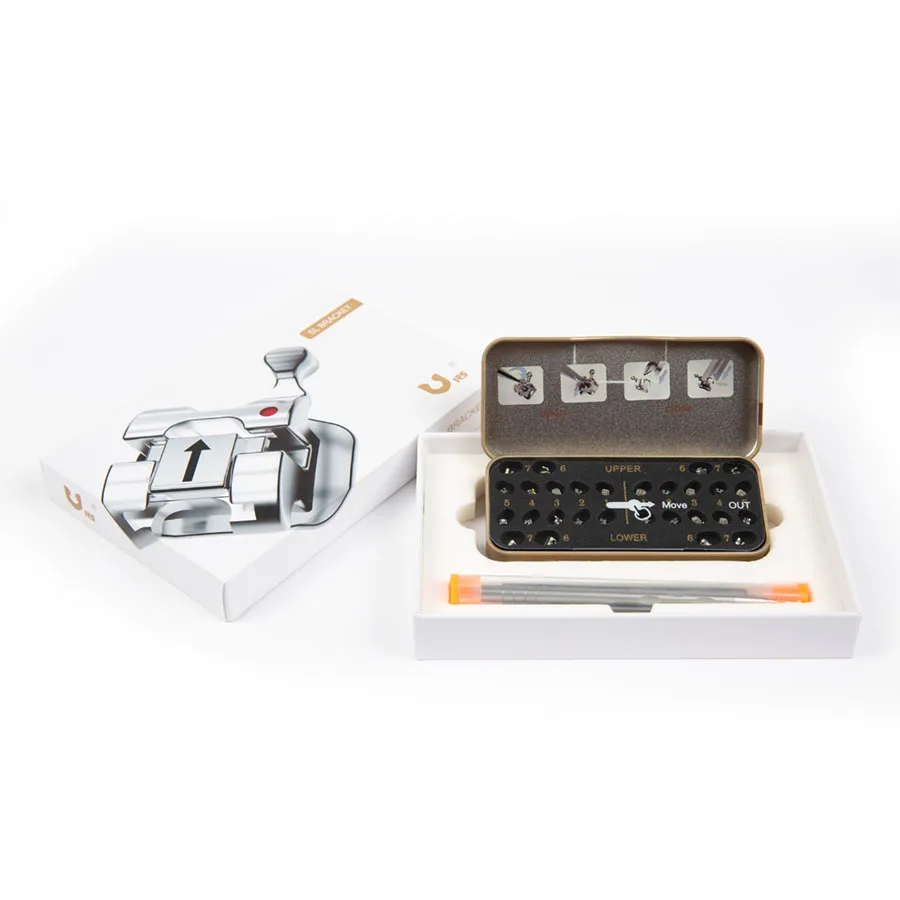 Orthodontic Brackets MBT Metal Bracket Ortho Braces Dental Self-ligating Brackets