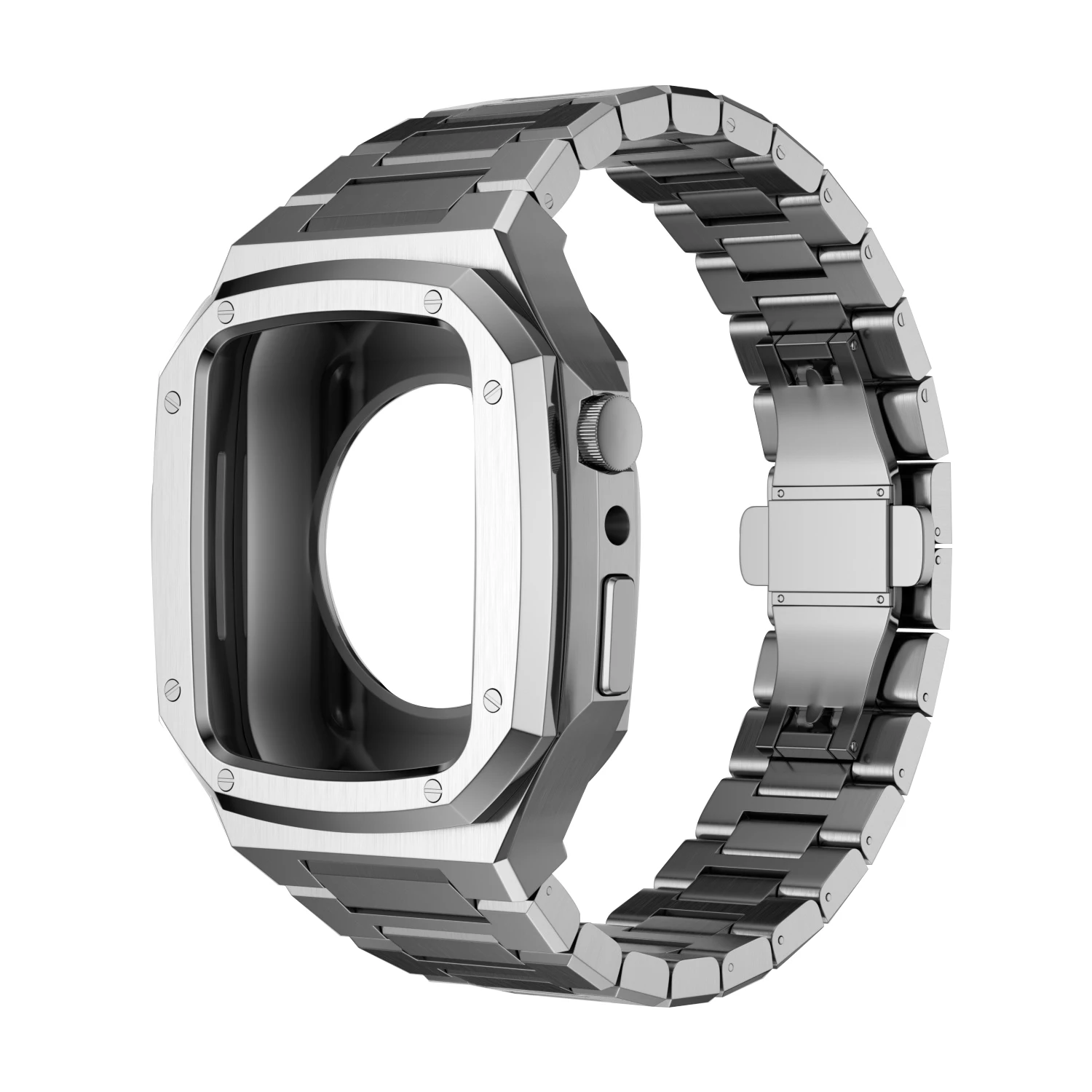 Корпус из нержавеющей стали для часов Apple Watch серии 8 7 6 5 4 45 мм 44 41