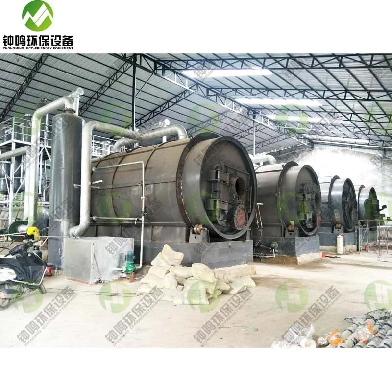 Large Capacity Pyrolysis Machine 20 Tons Waste Plastics Pyrolysis Plant With CE ISO