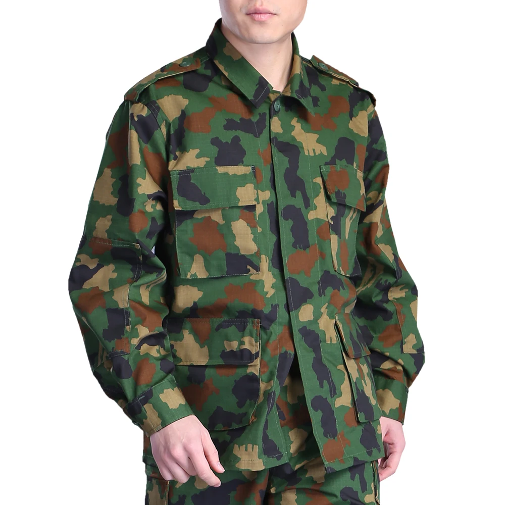 China Cema Tactical Uniform BDU Combat Camouflage Ripstop Trousers Cargo Tactical Pants Trousers