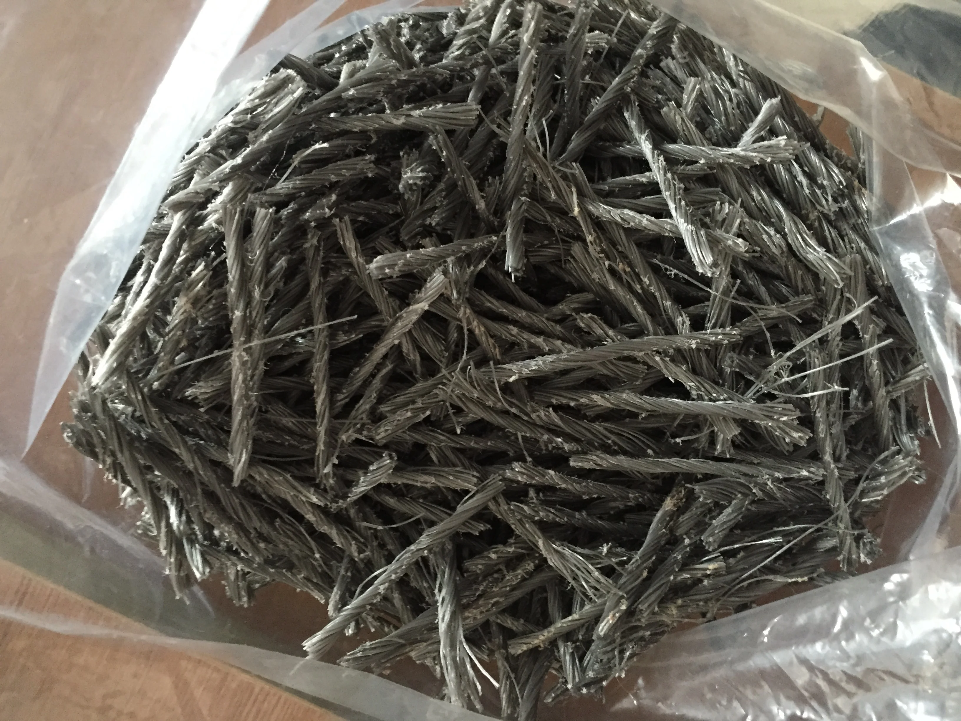 High Strength Reinforced Fiber Instead of Steel Fiber Polypropylene Stranded  PP hinge Fiber