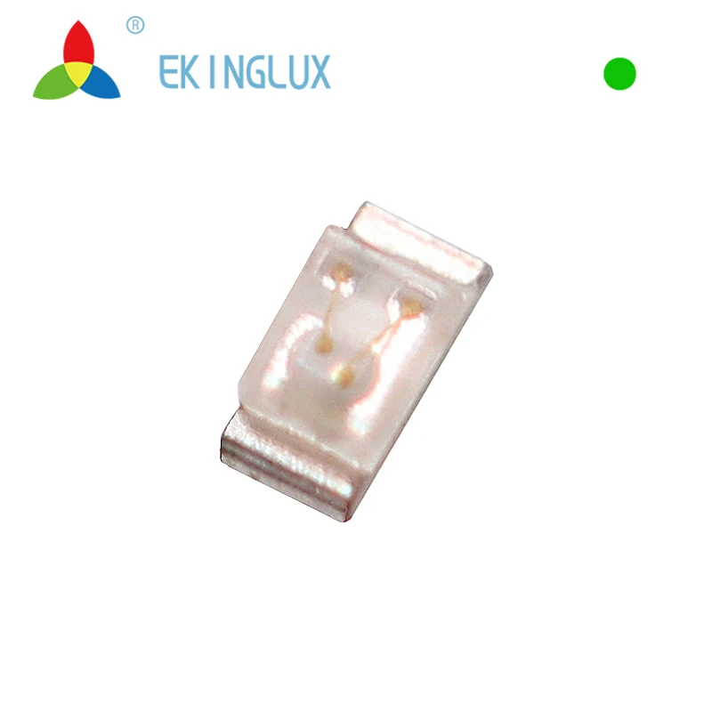 Ekinglux high quality sanan chip 0402 green mini led diode pcb chip led smd
