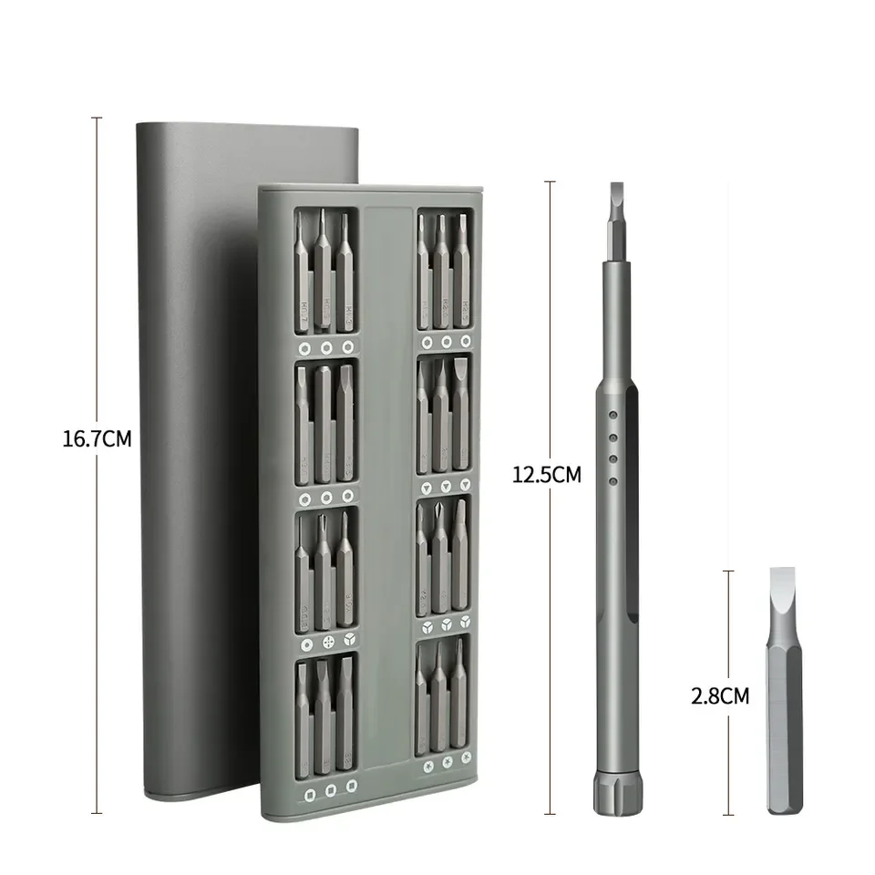 48 In 1 Mini  Premium Precision Screw driver Kit Multi-Function S2 Steel pocket screwdriver Repair Tool  For Phone laptop PC PS5