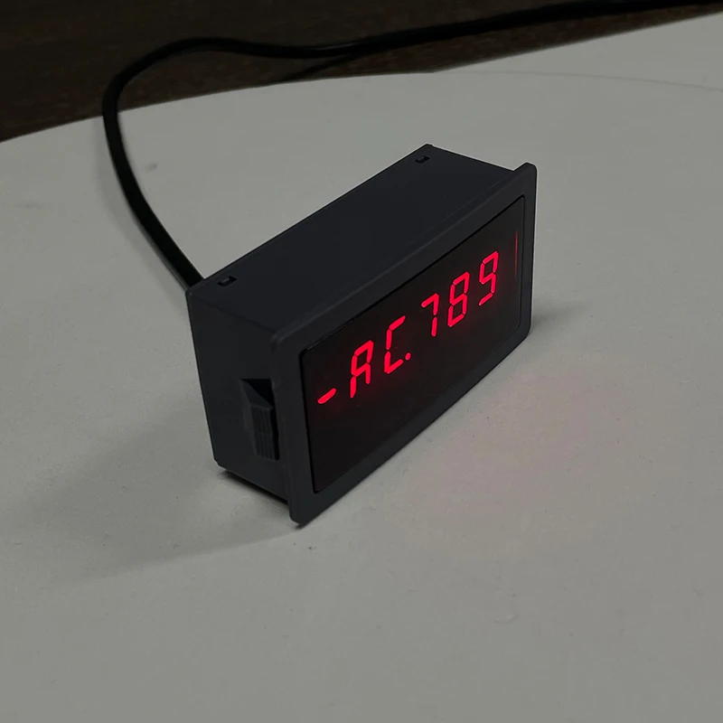 Professional LED Digital Tube Display with RS485/RS232/TTL Interface, Modbus RTU/ACSII Communication 3-Digit Red/Blue Display
