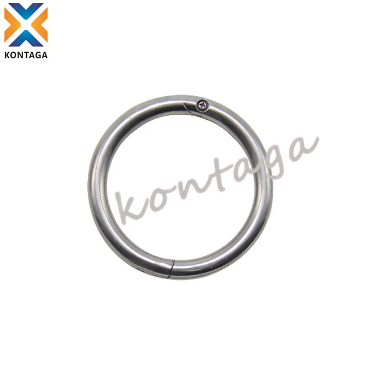 China supplier good quality carbon steel bull rings nose rings calf cow cattle nose  ring  for animals