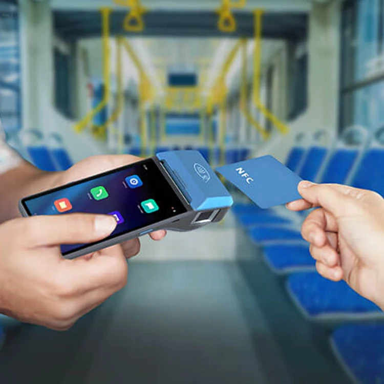 Портативный 4G BT 6 0 дюймов NFC POS портативный сенсорный экран Android терминал с термопринтером Z300