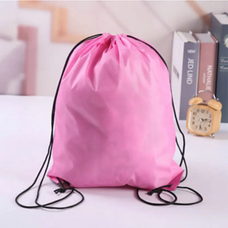 Custom Reusable Draw String Nonwoven Fabric Dust Bag Eco Friendly Non-woven Storage Pouch Non Woven Drawstring Bag
