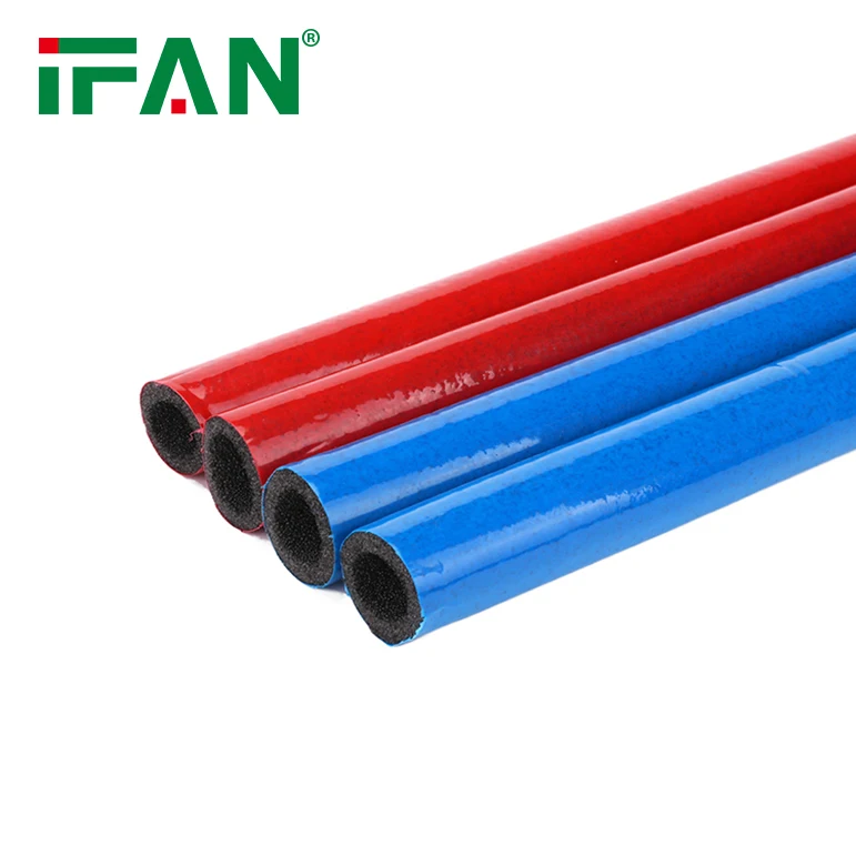 IFAN Plastic Hot Water Insulation Pipe Underfloor Multilayer Foaming Pipe PEX AL PEX Pipe