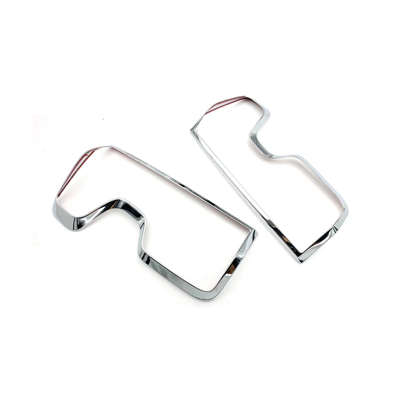 ABS Chrome Car Accessories Rear Tail Light Cover Trim Decoration For Chevrolet Silverado HD 2019 2020