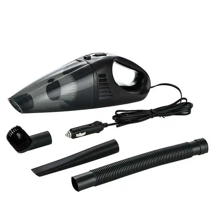 120W Portable Wired Car Vacuum Cleaner 12V Mini Auto Interior Cleaner Handheld Car Interior Cleaning Tool