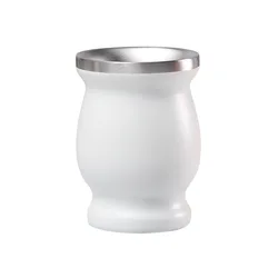 Argentina  Mate Tea Cup Double Wall Insulated Especially For Tea Healthy Drinkware Stainless Steel Coffee Mug