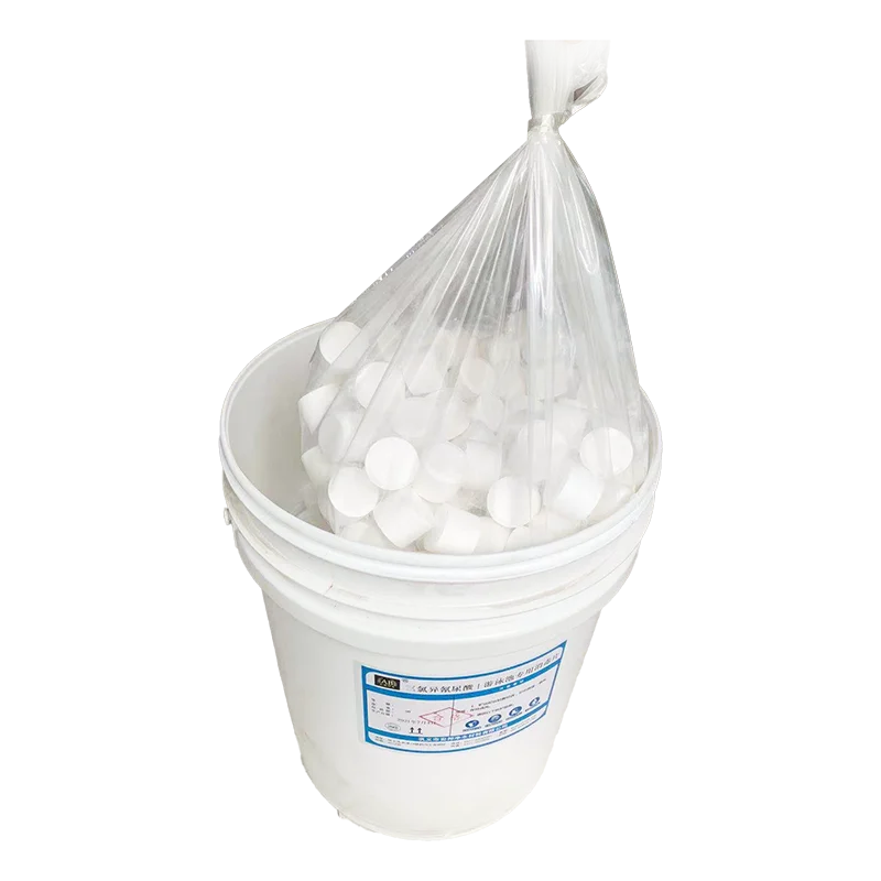 Water Treatment Chemistry Agent TCCA 90% Chlorine Tablets for Swimming Pool Water Purification