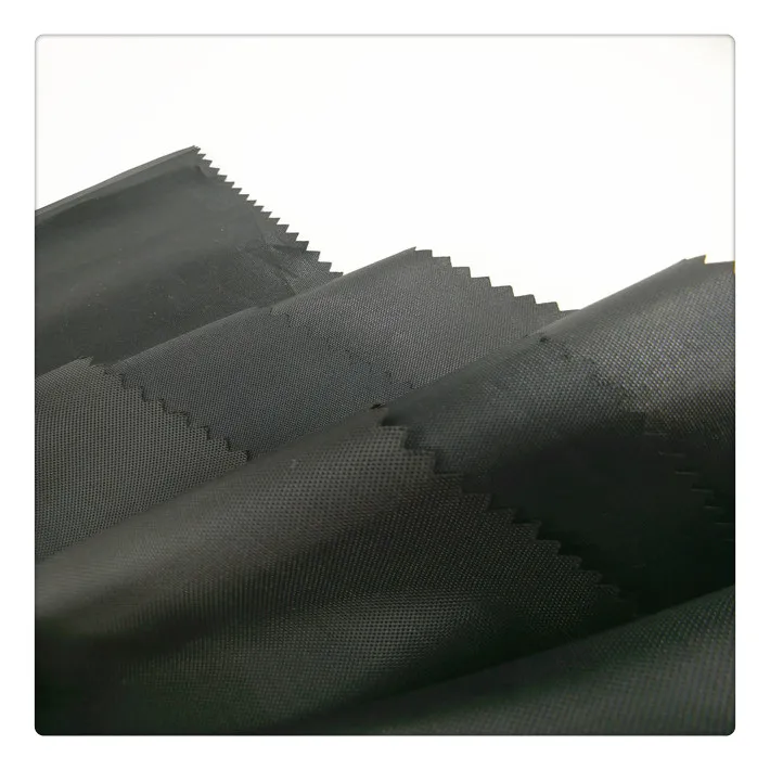 420D polyester oxford fabric waterproof with PU coated plastic bottle fabric