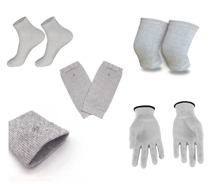 Massage Knee Protector Conductive Elbow Protector Physical Therapy Instrument Socks Conductive Massage Wrist Protector TENS Mass