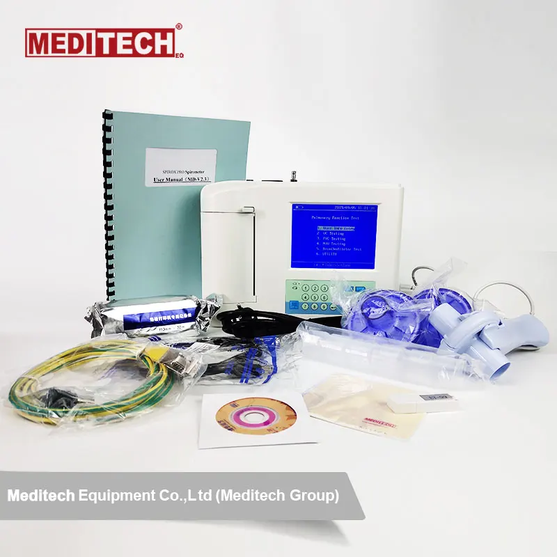 
Digital lung function monitor for professional medical use Spirometry,made in China with CE certification Spirometer 