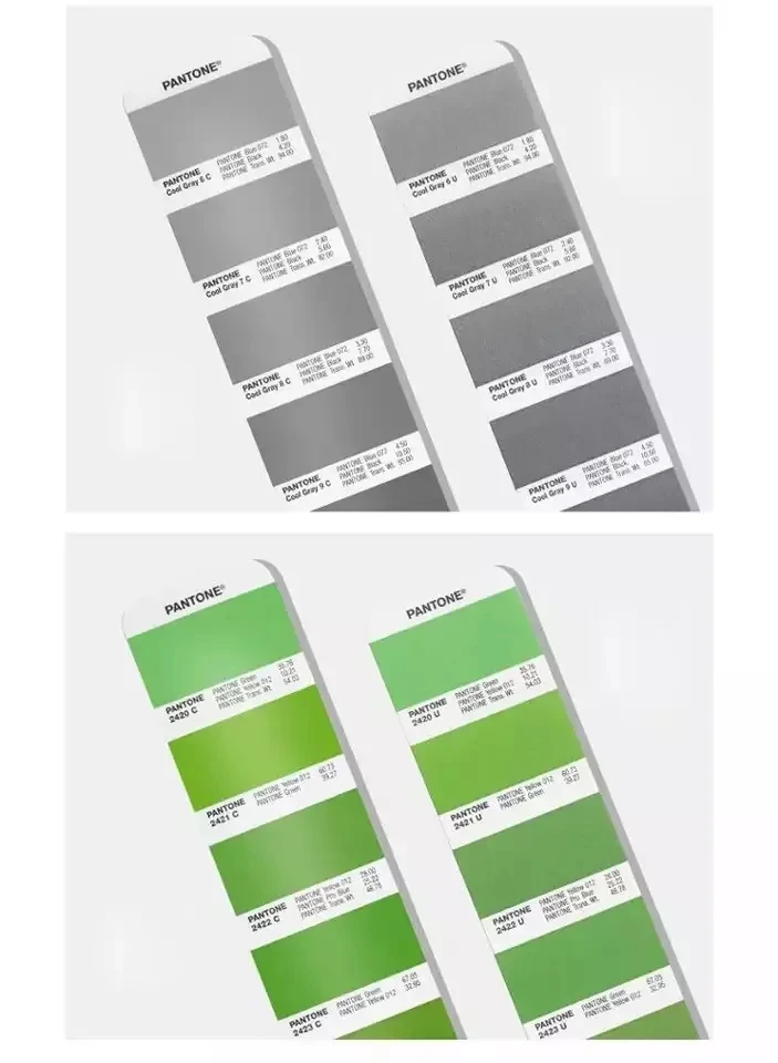 Hot Sale Pantone Formula Guide Set and Color Book GP1601A Coated and Uncoated Color with 2161 Spot Color GP1601A PANTONE Card