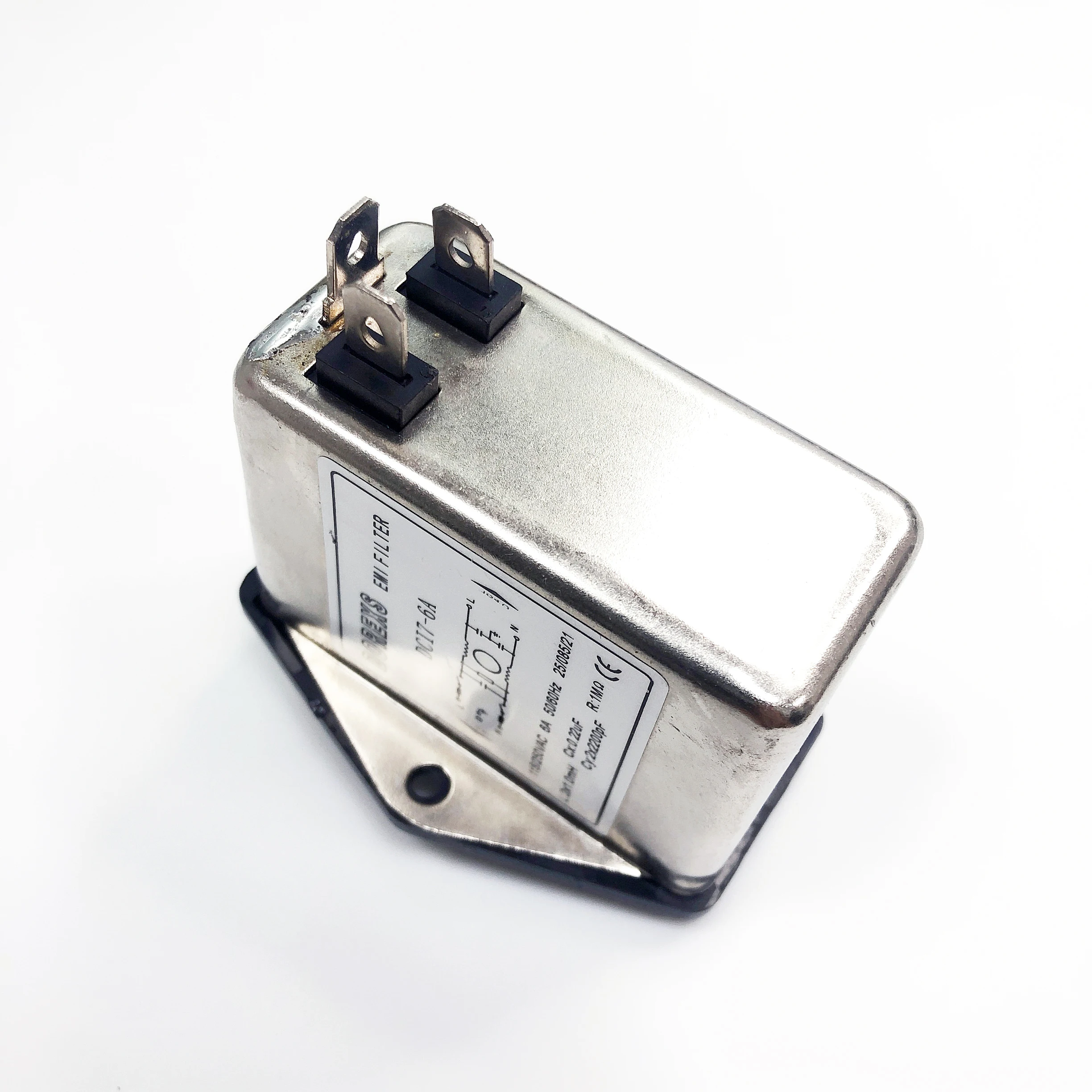  1 А 3 6 10 Вход IEC с защитной трубкой и переключателем однофазный фильтр EMI профессиональный