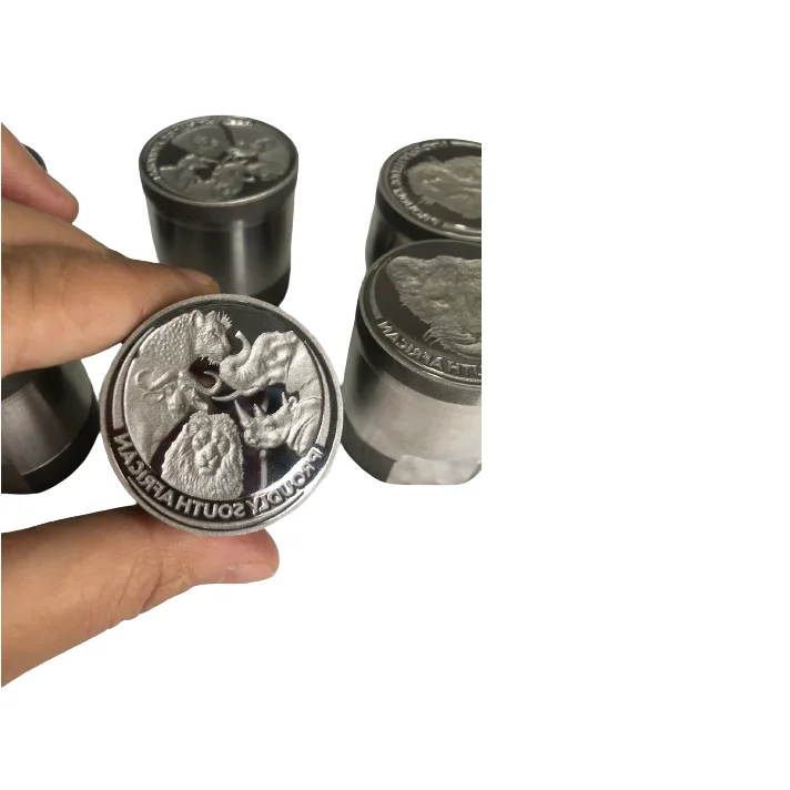 SuperbMelt Gold Coin Die Hydraulic Steel Mould Custom Gold Silver Coin Stamping Steel Mold Customization Coin Mould