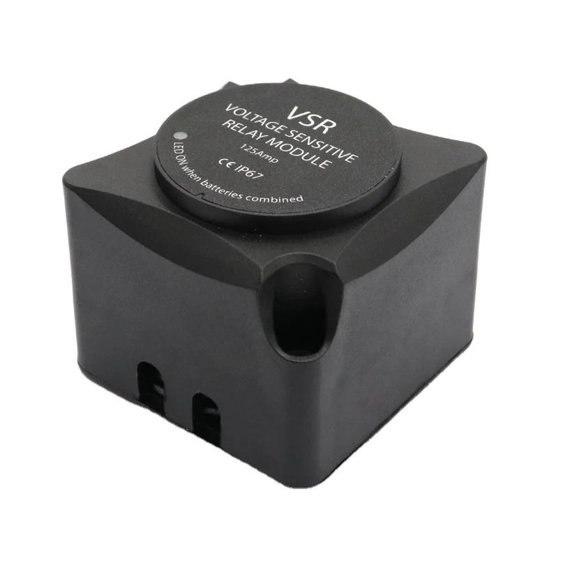 NEKEKE MT001 Dual Battery Voltage Sensitive Relay 160 AMP Heavy Duty Selector Switch Disconnect for Marine Boat Rv Vehicles