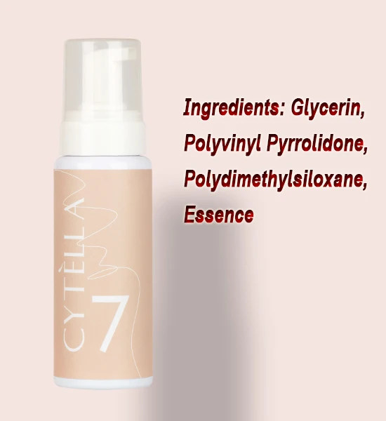 Enhancing & Defining Styling Foam for Shine, Silk Protein & Vitamin E Anti Frizz Hair Mousse For Fine Hair