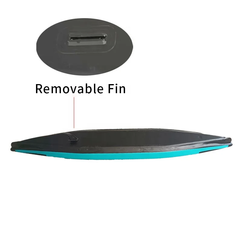 custom lightweight foldable full drop stitch double person pvc inflatable kayak