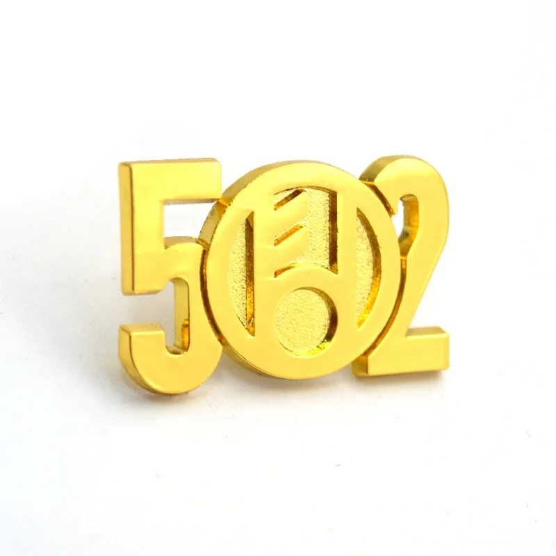 3D Custom Zinc Alloy Metal Enamel Flag Pin Badge For Clothing Decoration