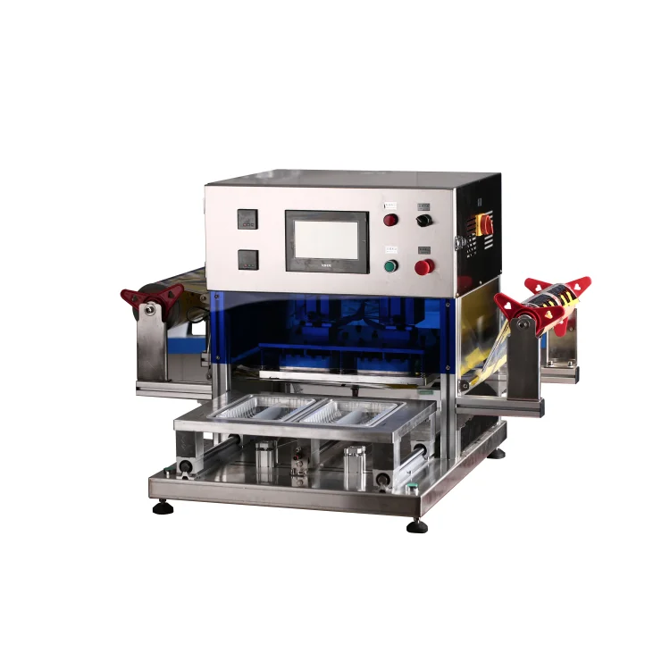 
Factory direct sales Stainless steel Table Automatic Desktop Tray Sealer,Packaging Machine 