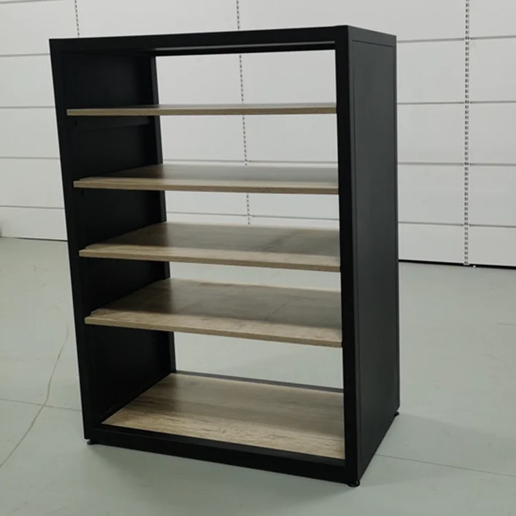 Cheap Price Simple Design Q195/235 Steel Shop Shoes Display Stand Rack Shelves For Shop