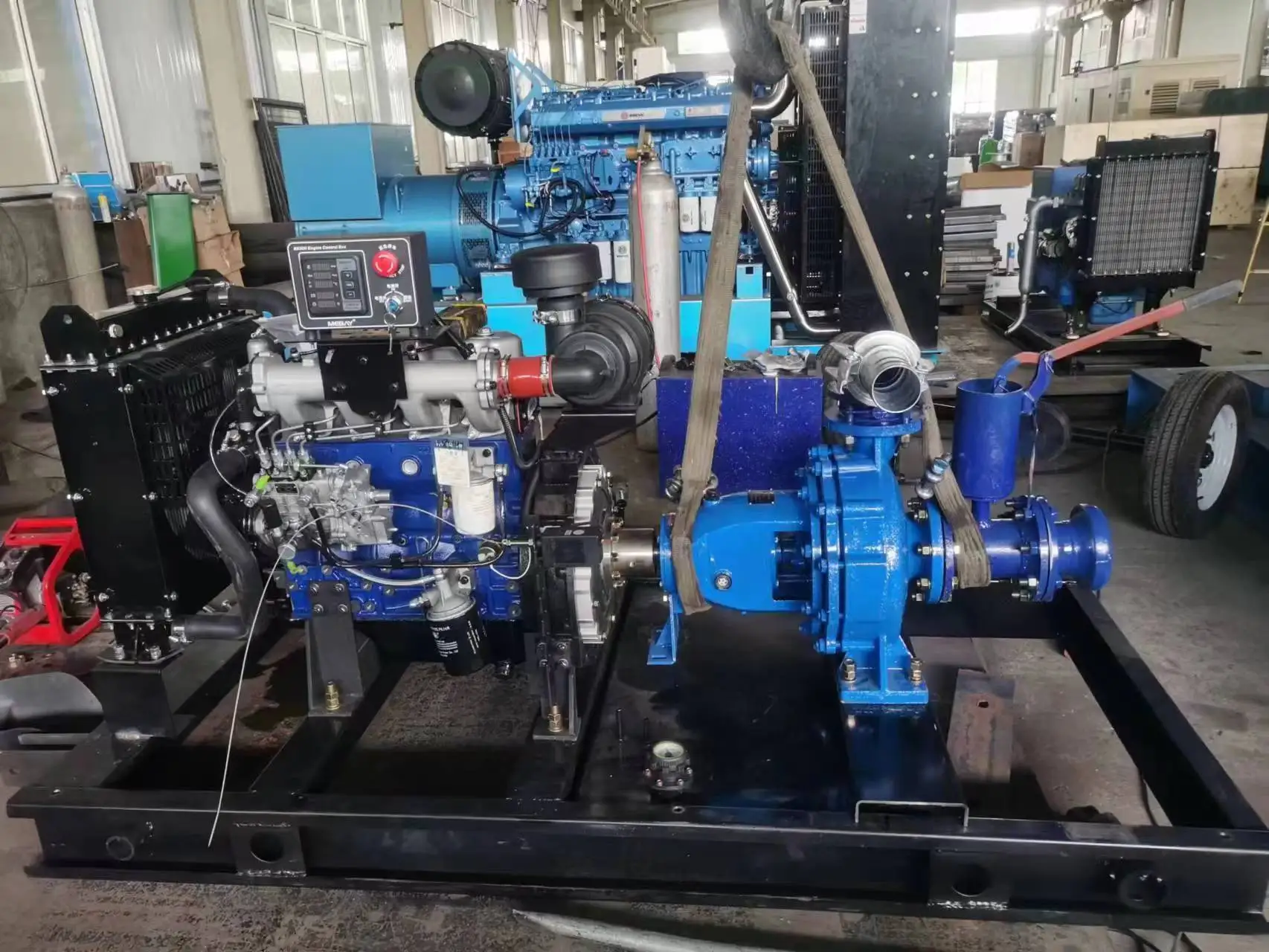 3-дюймовый 60hp высокого давления с четырьмя цилиндрами высокоскоростный дизель сельскохозяйственного орошения насос